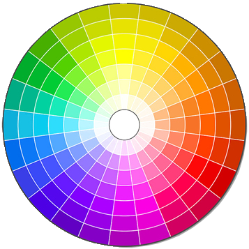 Cerclecouleur - Colour Element Of Design (357x357), Png Download
