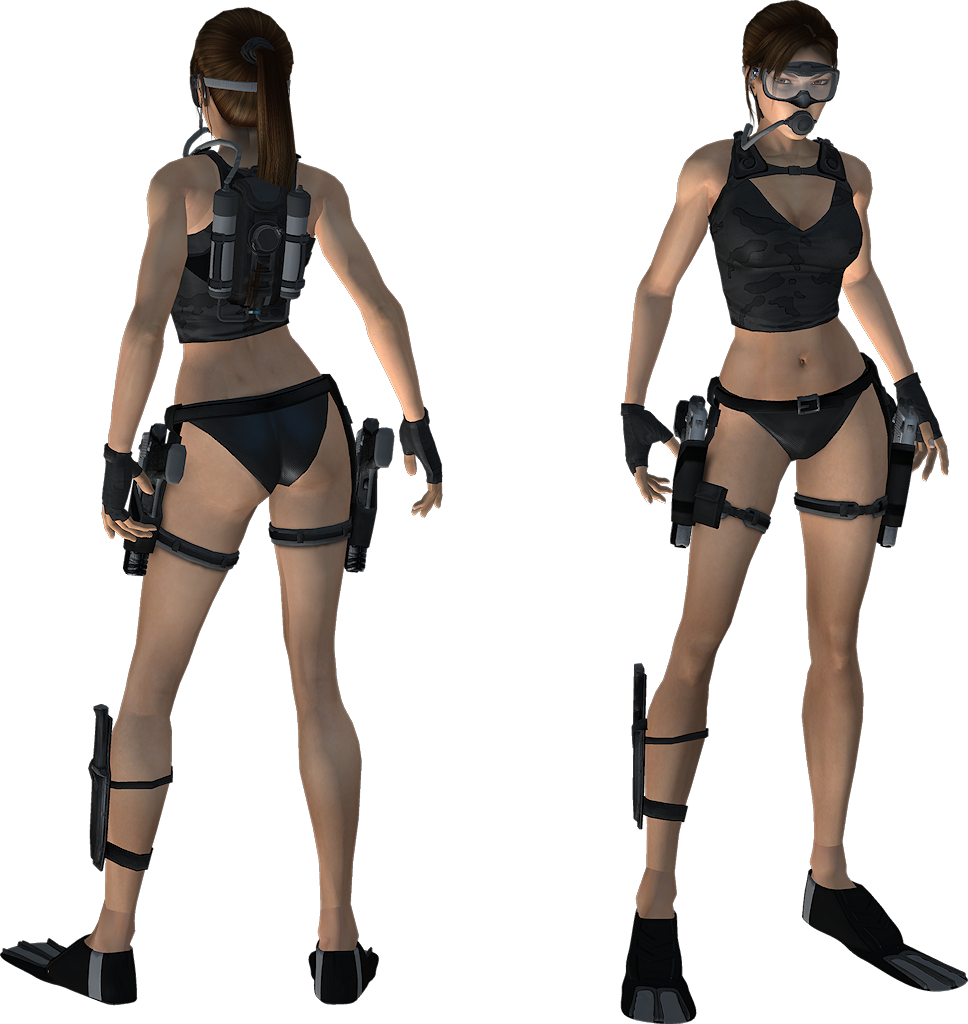 Xnalara Modding Thread V - Wetsuit (968x1024), Png Download