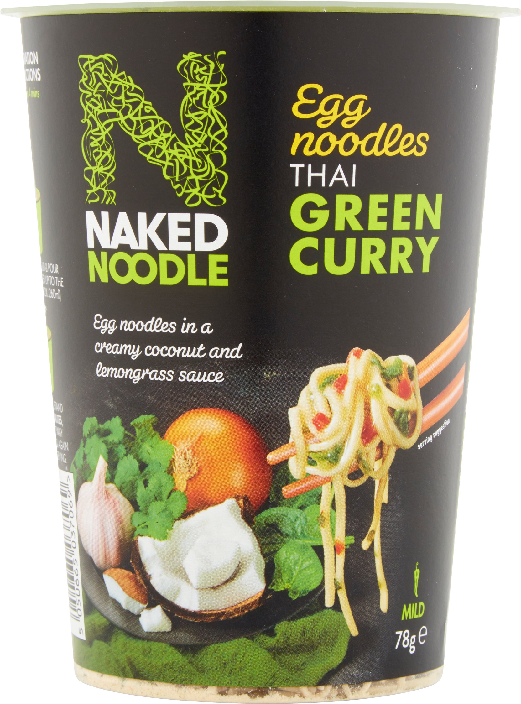 Naked Noodles Thai Green Curry (2365x2365), Png Download