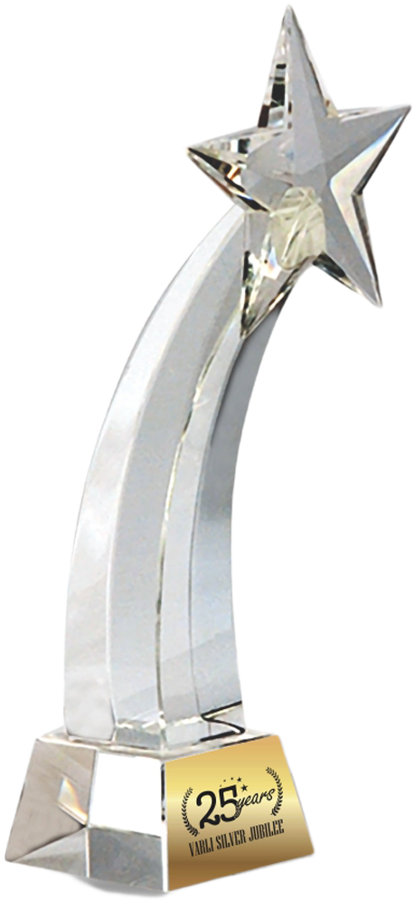 Crystal Trophies Shooting Star Skcg 117 - Trophy (1024x1024), Png Download