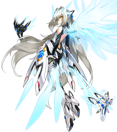 Code Sarielright - Elsword Eve Code Sariel (480x542), Png Download