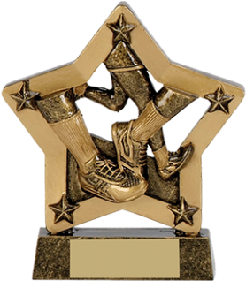 Running Mini Star Trophy - Trophies Economystar Running Trophy |127 Mm |g5 (464x348), Png Download