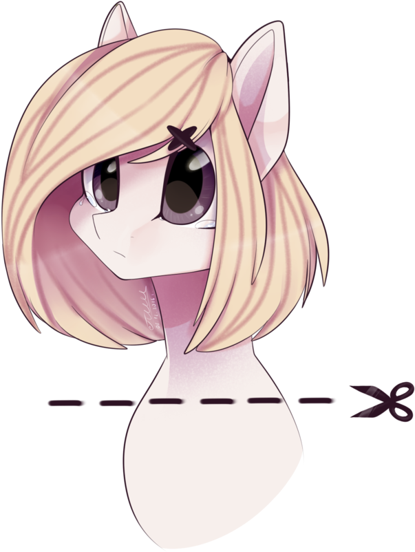 Dreamydoll96, Bust, Dotted Line, Oc, Oc Only, Portrait, - Cartoon (767x1024), Png Download