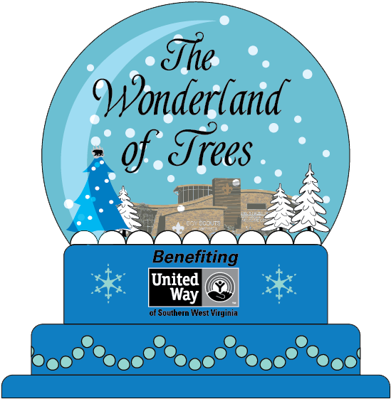 Wonderland Of Trees Open To The Public Nov 2nd 16th - United Way (600x607), Png Download