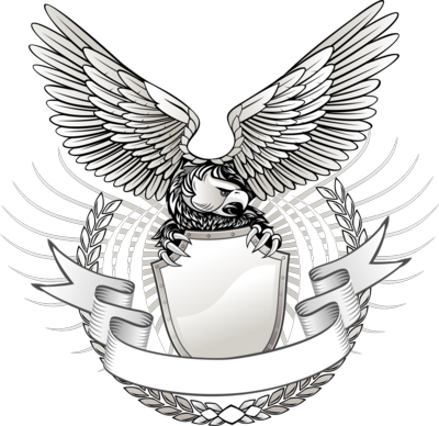 Shield With Wings Png Escudo Da Liberdade Psd, Arquivo - Logo Alas De Aguila (400x388), Png Download