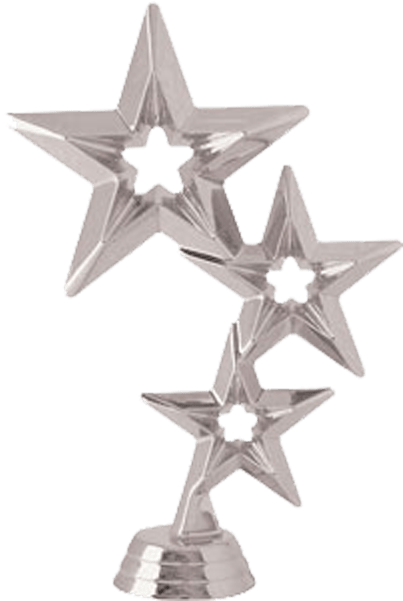 Classic Star Trophy (600x800), Png Download