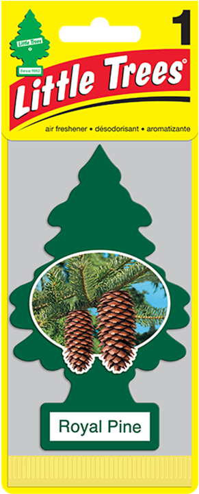 Little Tree Air Freshener Royal Pine (720x720), Png Download