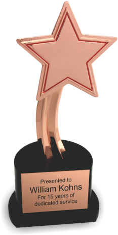 The Recognition Star - Employee Award (333x500), Png Download
