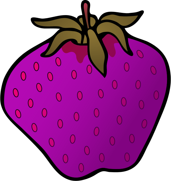 Clipart Info - Cartoon Strawberry (600x636), Png Download
