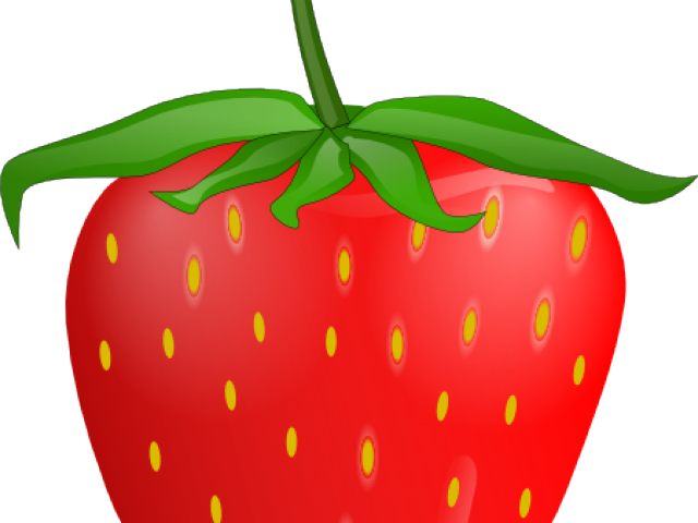 Strawberry Clip Art (640x480), Png Download