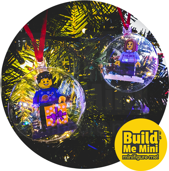 Lego Minifigure Christmas Tree Decorations Tree - Illustration (600x600), Png Download