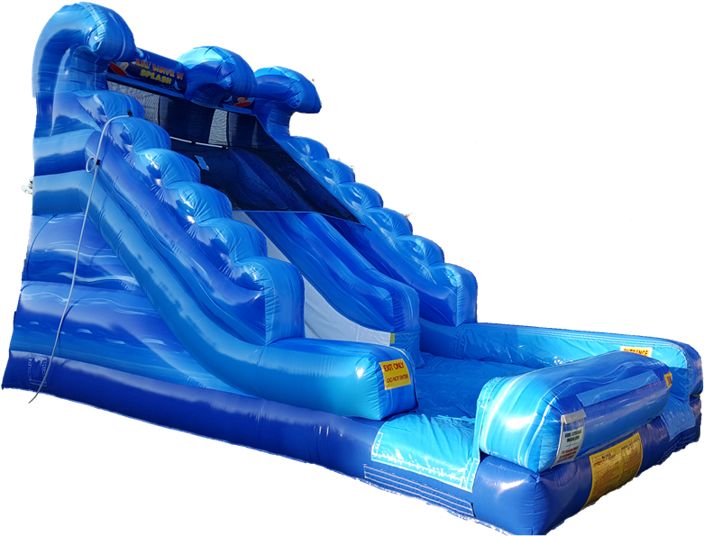 Lil' Wave & Splash Water Slide - Dallas (791x604), Png Download