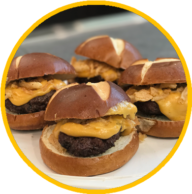 Beer Cheese Burger - Fast Food (400x400), Png Download