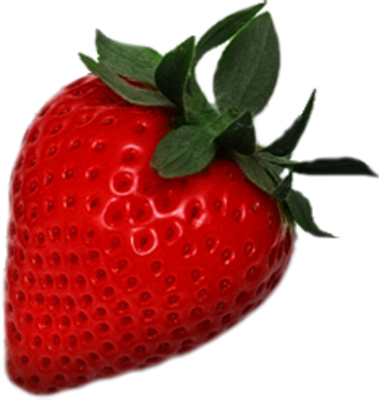 Strawberry Psd - Strawberry Icon (379x400), Png Download