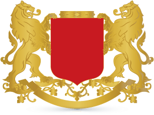Georgia Coat Of Arms (395x335), Png Download