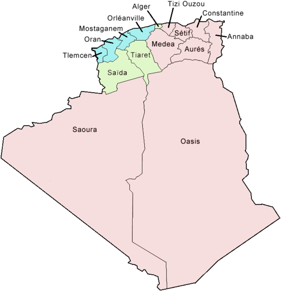 File - Republiqueoranie - Partition Algerie (600x600), Png Download