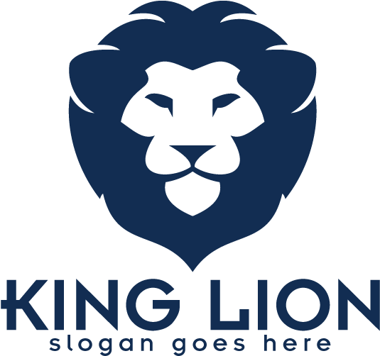 King Lion Logo Design - Illustration (1500x1000), Png Download