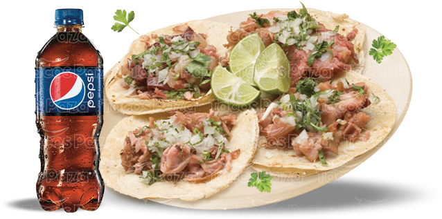 Paquete Puerco - Taco (758x363), Png Download