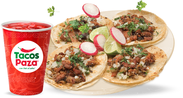 4 Tacos Al - Korean Taco (758x363), Png Download