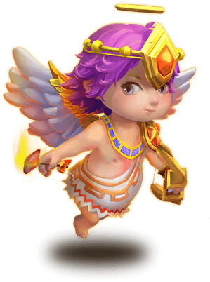 Evolved Cupid - Castle Clash Cupid Evolved (330x438), Png Download