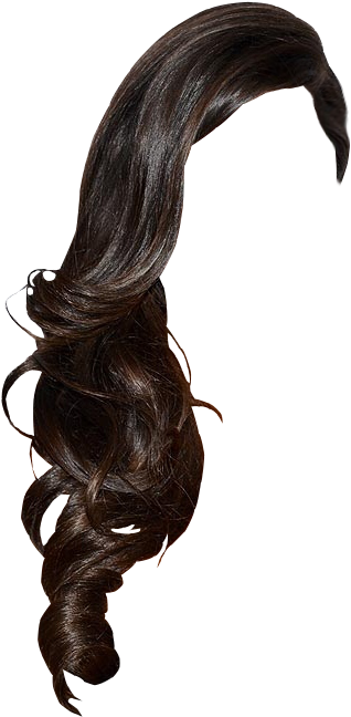 Cabelos Png Para Montagem - Peruca De Mulher Png (382x698), Png Download