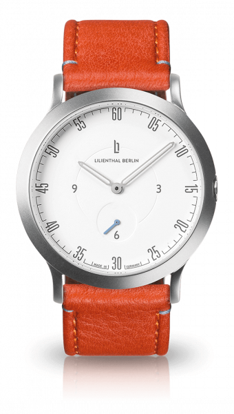 Silver White Flame - Lilienthal Berlin - Wrist Watch For Both Men (340x600), Png Download