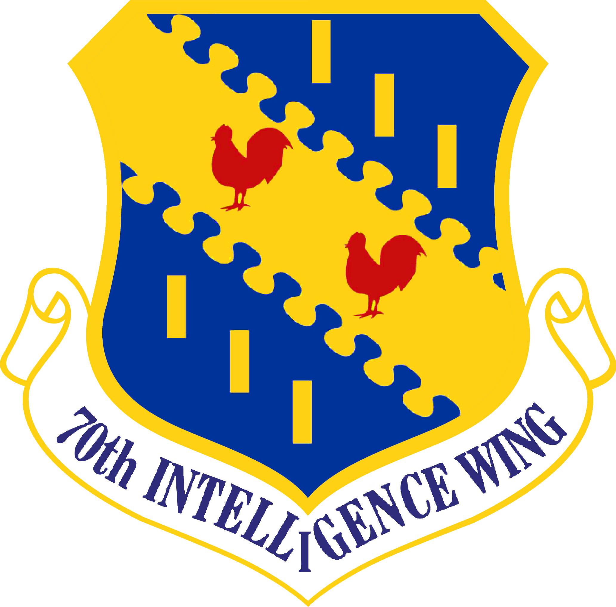 70th Intelligence Wing - 70th Isr Wing (2065x2036), Png Download
