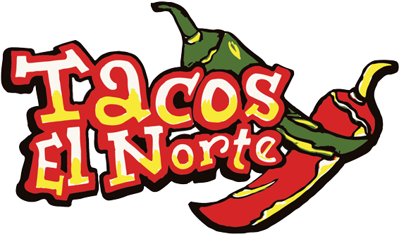 Tacos El Norte - Tacos El Norte Logo (600x351), Png Download