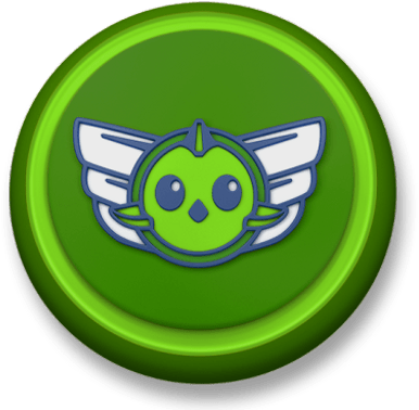 Top Wing Green Roundlet - Topwing Nick Jr Penny (400x400), Png Download