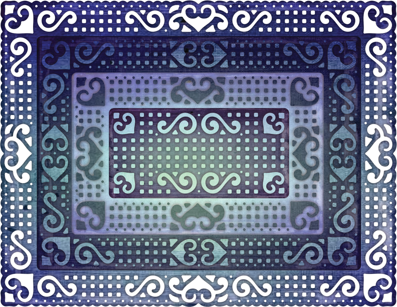 B523 Deutchland Border Set - Cheery Lynn Designs - Lords And Commons Boutique Stacker (1280x990), Png Download