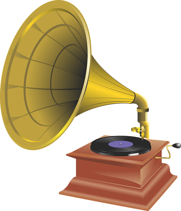 Gramophone Png Photo - Gramophone Png (617x720), Png Download