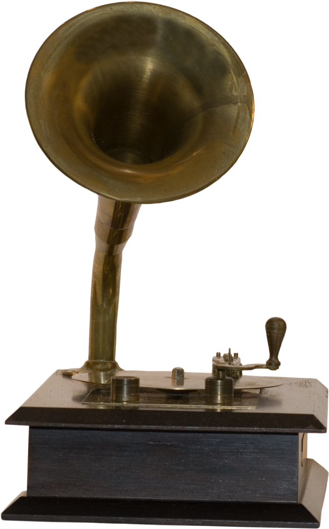 Gramophone Png Hd - Old Gramophone Transparent (718x1111), Png Download