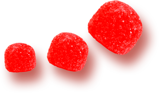 Enjoy The Two Layers, Spicy Exterior And Sweet Interior - Gomas De Dulce Png (527x310), Png Download