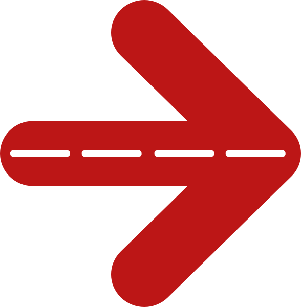 Red And Black Arrow (588x600), Png Download