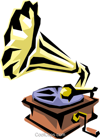 Gramophone (347x480), Png Download