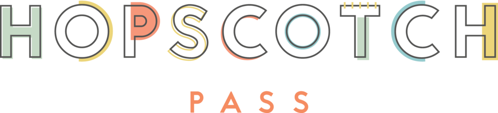 Hopscotch Pass Logo Designed By Amari Creative - Circle (1000x227), Png Download