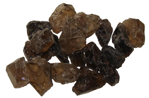 Raw Crystal Chunks Smokey Quartz Bulk 10kg - Smoky Quartz (500x500), Png Download