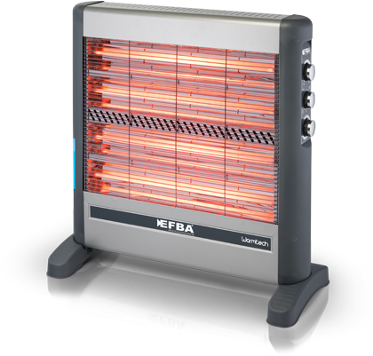 101ts Electrical Heater Turbo Fan & Steam - Efba 101ts 2800 W Turbolu Buharlı Elektrikli Isıtıcı (500x415), Png Download