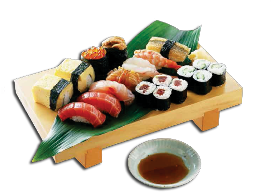 Korean Foods - 10 Pieces Sushi Making Kit Roll Sushi Maker - Silicone-bakeware (604x430), Png Download