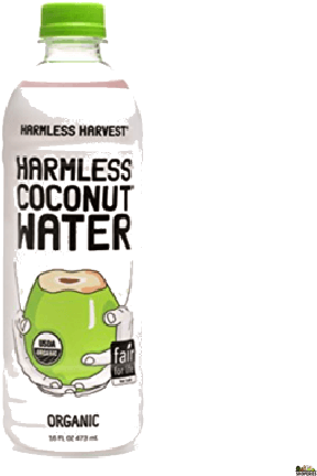 Harmless Harvest Organic Coconut Water, - Harmless Coconut Water (450x450), Png Download