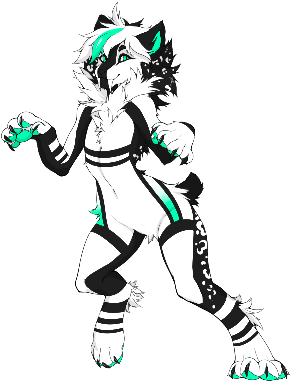 Mint The Saber-tooth Tiger - Saber Tooth Tiger Base (608x800), Png Download