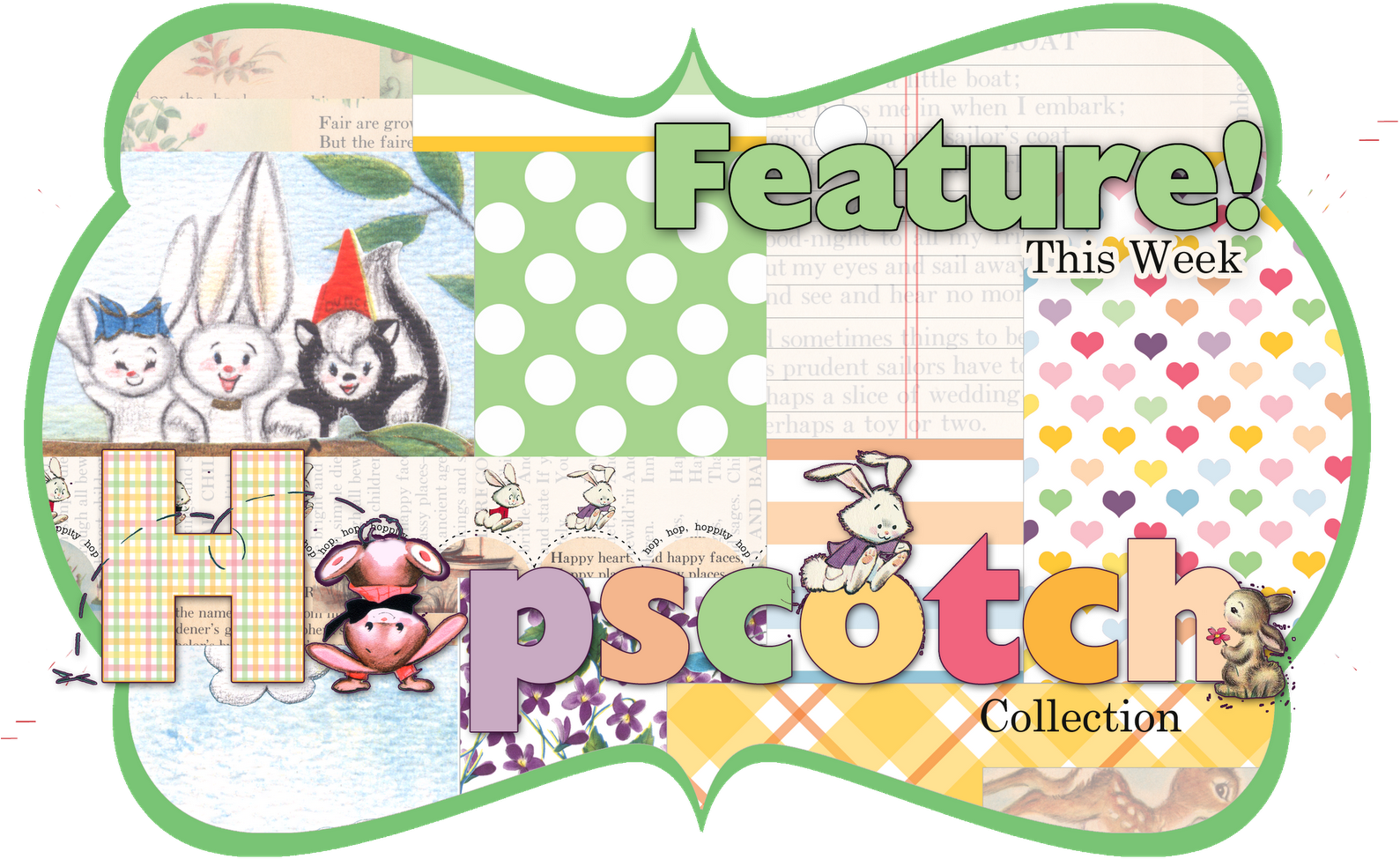 Collection Feature - Hopscotch - Cartoon (1600x1208), Png Download