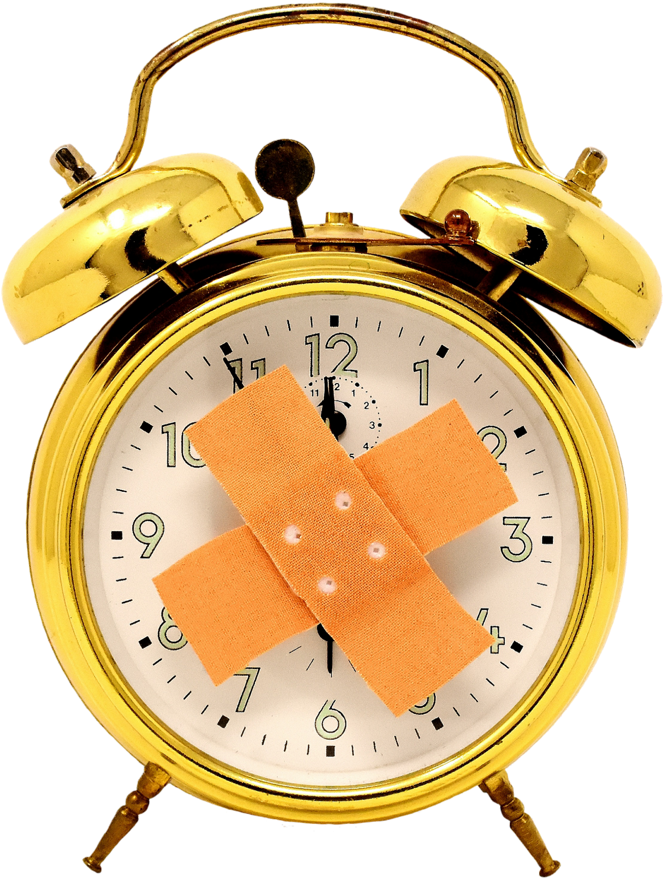 A Broken Media Is Wrong Twice A Day - Gardé Mw 30602 Mechanischer Glocken-wecker (1600x1893), Png Download