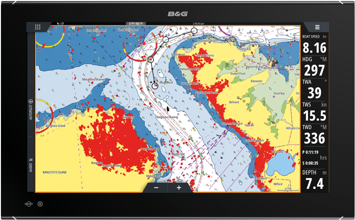 B&g Zeus 3 With Navionics (800x514), Png Download