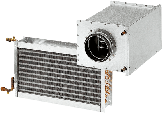 Water Air Heater Im0017486 - Wrh 16-2 - Water Air Heater For Ventilation Systems (600x412), Png Download