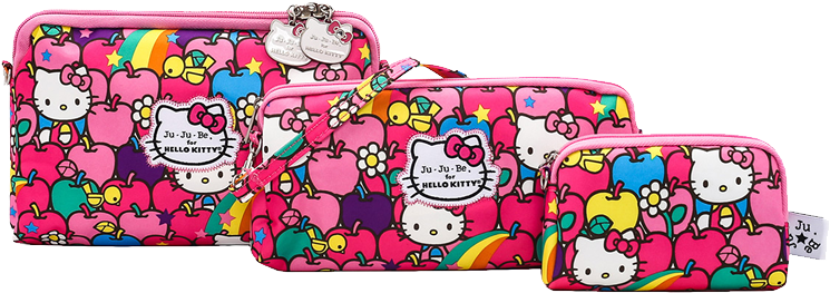 Ju Ju Be For Hello Kitty - Ju-ju-be Hello Kitty Collection Memory Foam Changing (1200x400), Png Download