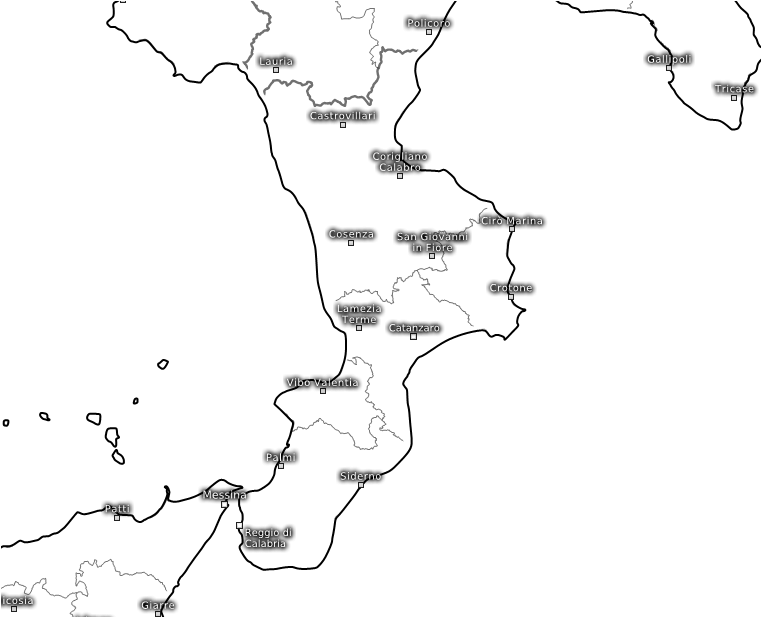 Vallericciardo Inferiore - Map (760x760), Png Download