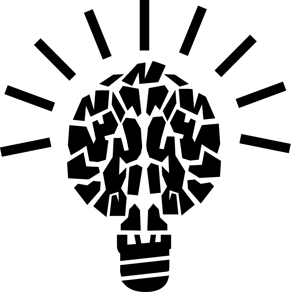 Light Brain Education Symbol - Simbolo Educacion Png (981x984), Png Download