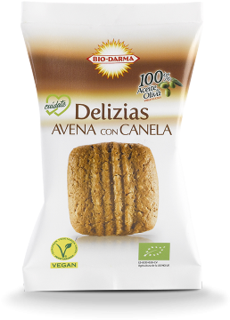Delizias Con Avena Y Canela A Granel - Delizias Avena Con Canela Bio 125 Gr Bio Darma (400x400), Png Download