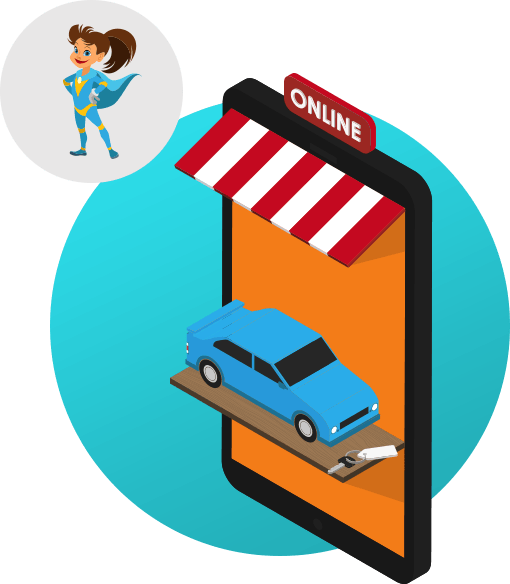 Hero Who Sells - Sales (510x584), Png Download